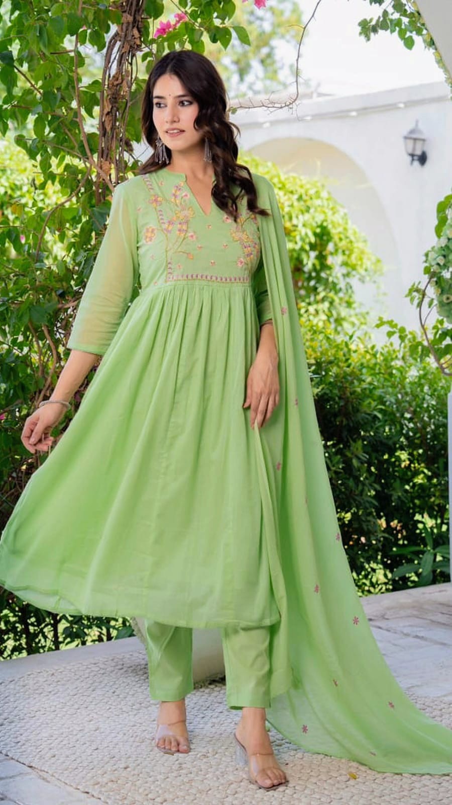 Anarkali suit set