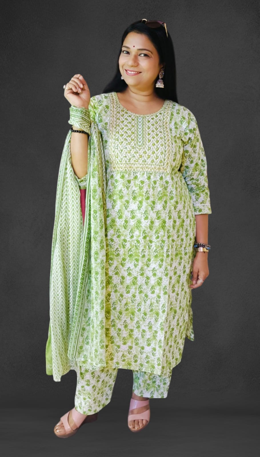 Kurta Set with Pant & Dupatta