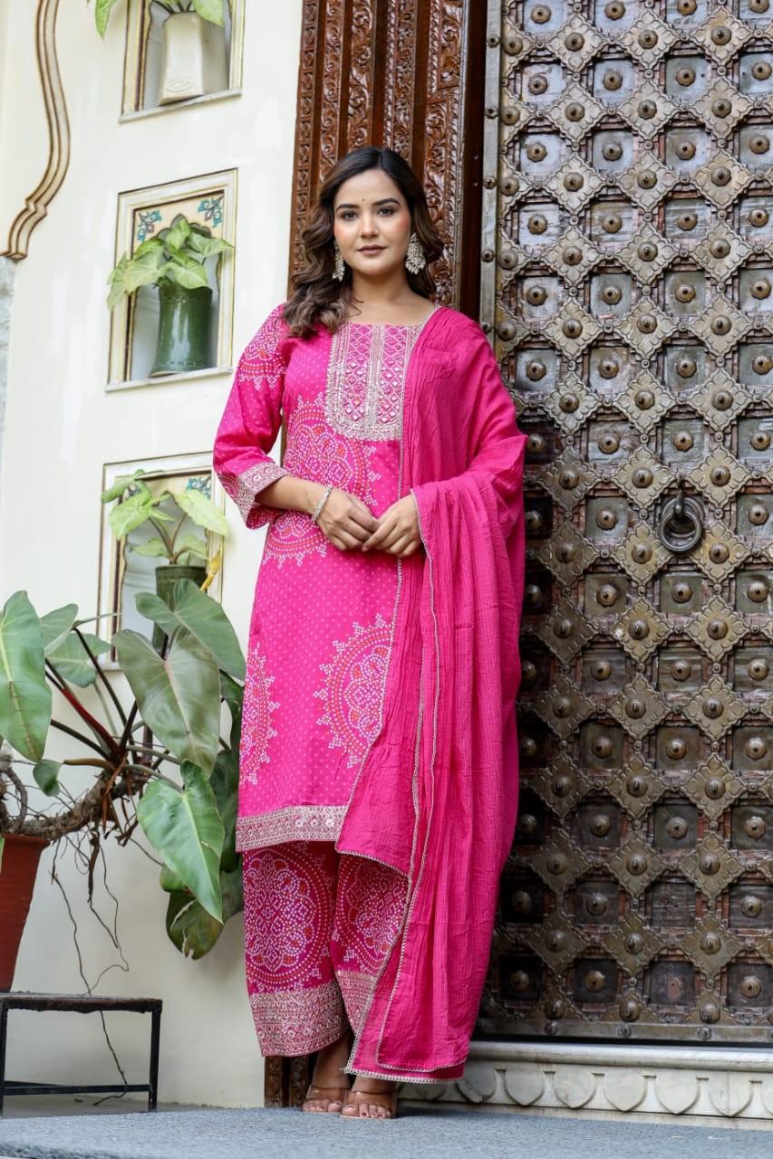 Salwar Suit With Dupatta